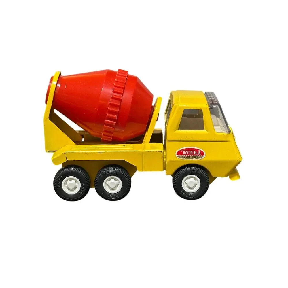 Tonka Mound Minn Yellow Cement Mixer Truck